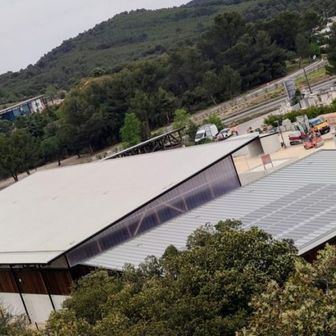 Couvreur Millau - Couverture aluminium - Centre d'entretien et d'intervention des Angles (30)